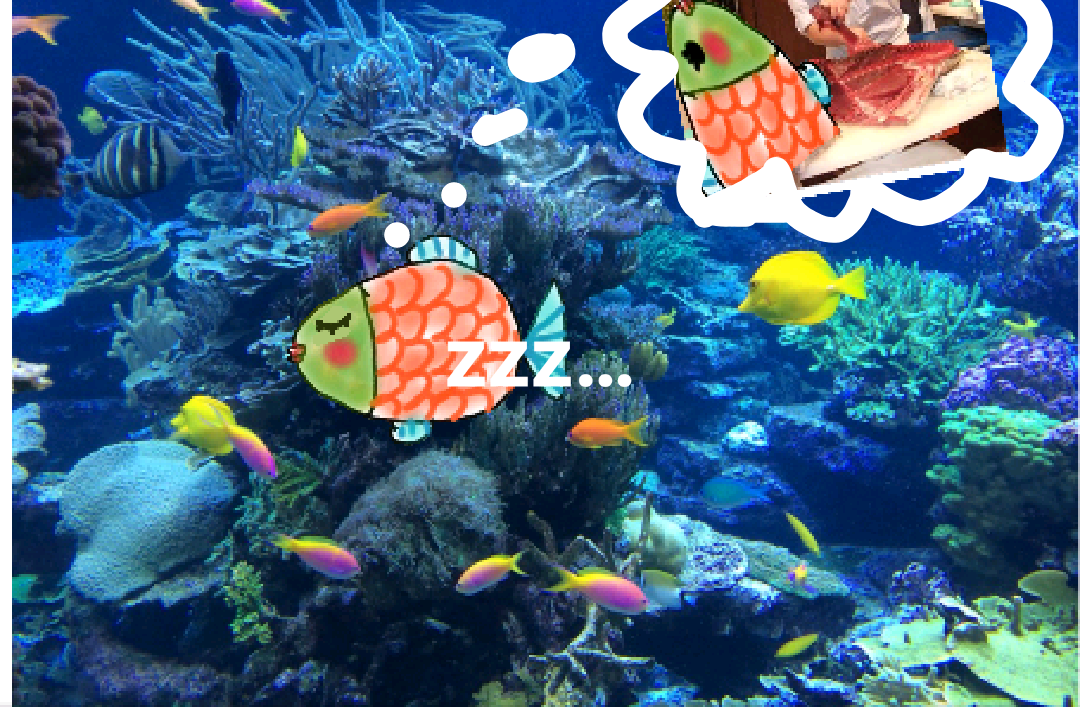 【コラージュ】何かを描いて行きたい場所をお願いしましょう