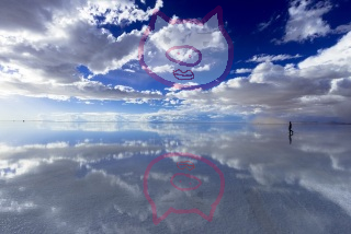 【コラージュ】何かを描いて行きたい場所をお願いしましょう