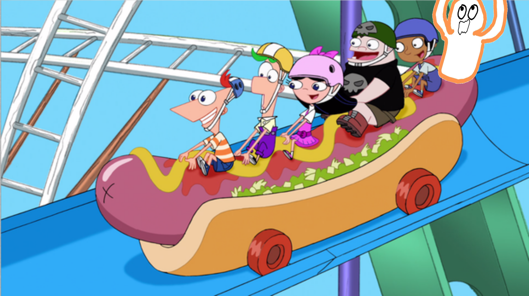 【コラージュ】何かを描いて行きたい場所をお願いしましょう