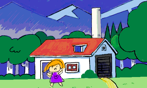 【コラージュ】何かを描いて行きたい場所をお願いしましょう