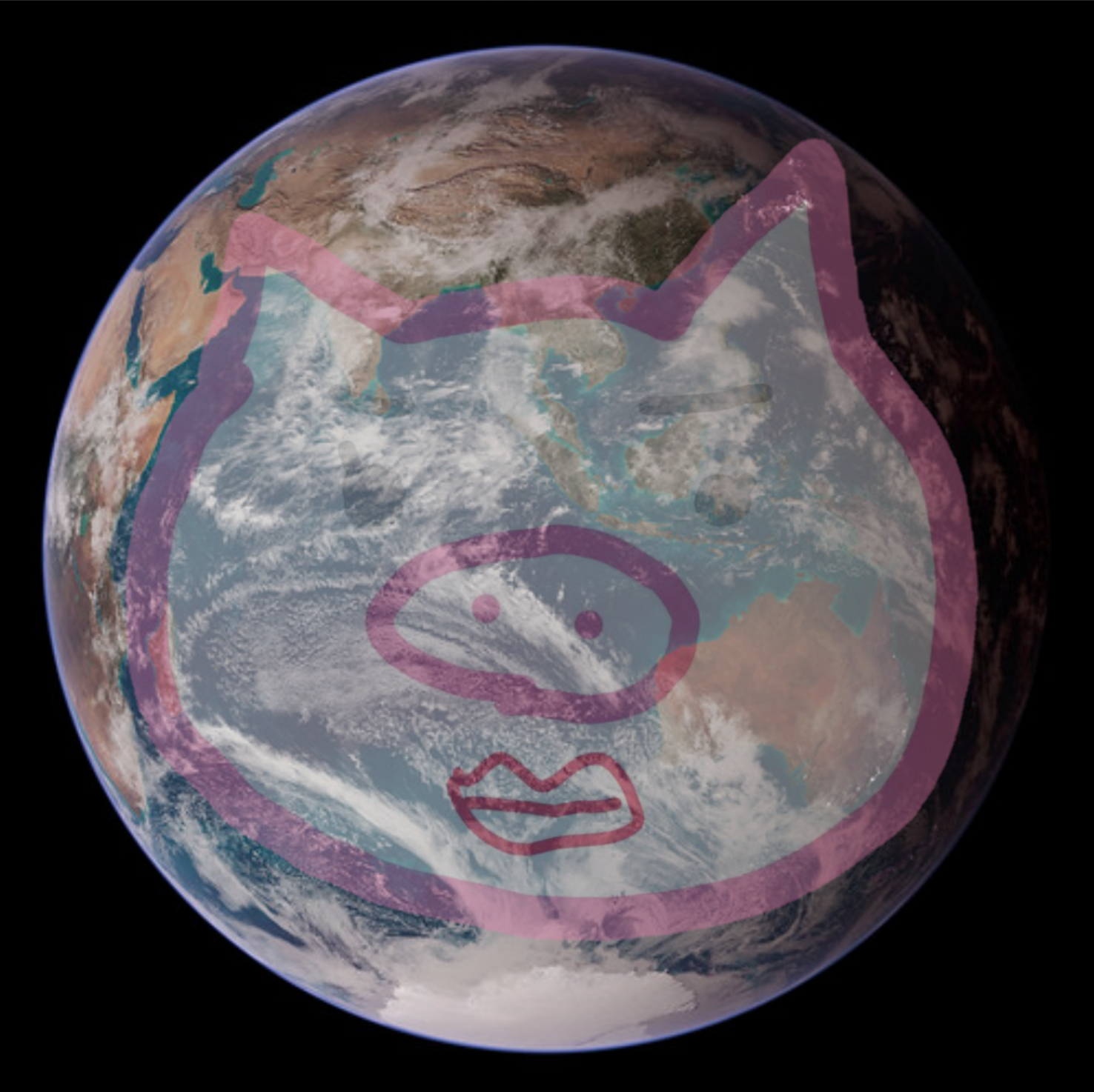 【コラージュ】何かを描いて行きたい場所をお願いしましょう