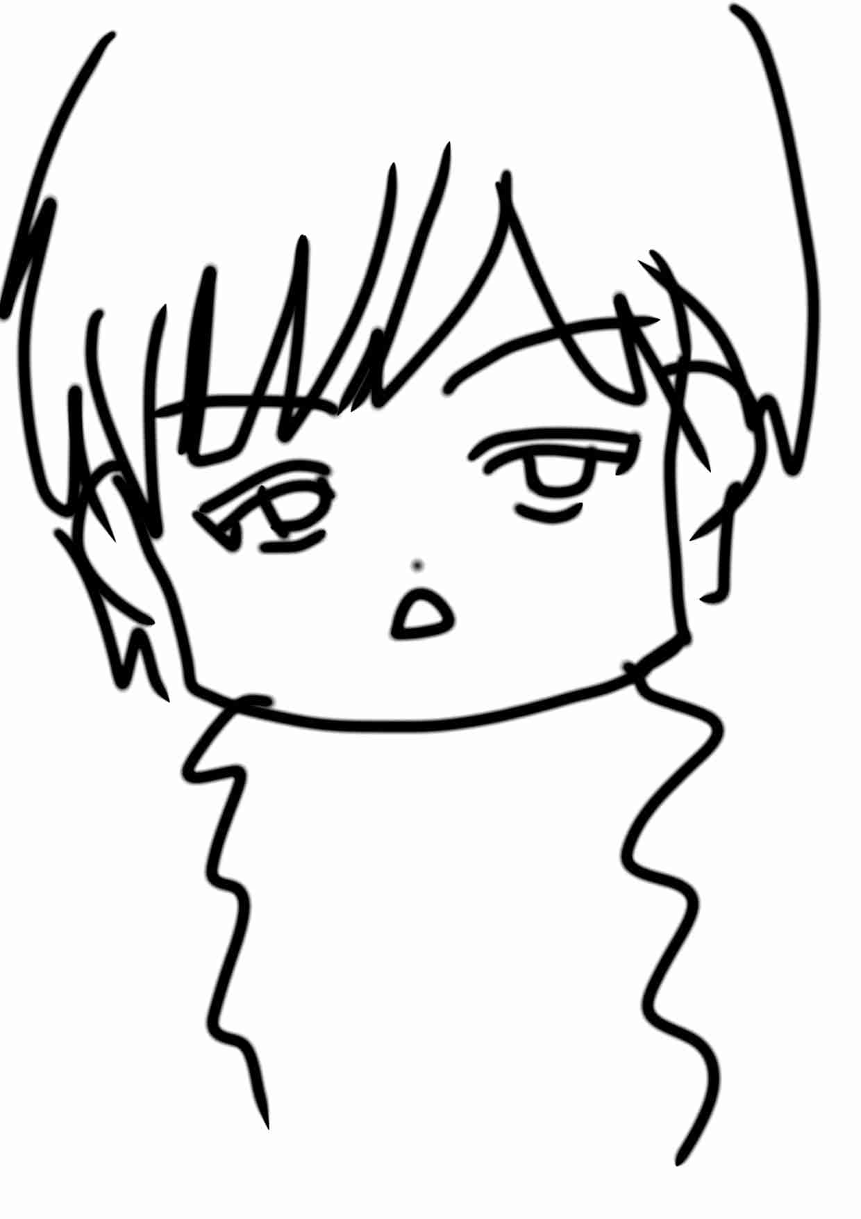 大好きな人の似顔絵お絵描きトピ