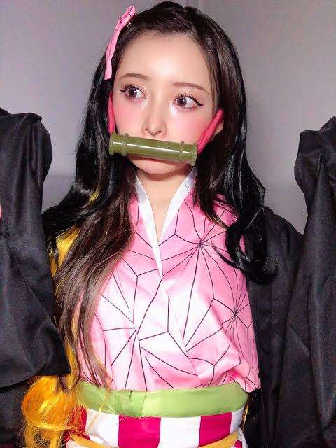 中井りか、「鬼滅の刃」竈門禰豆子のコスプレ姿公開「可愛すぎる」「実写化決定」など反響