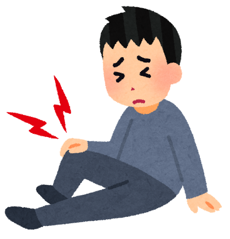どこかしら痛めてる系の画像下さい!