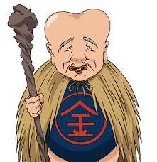 頭のハチが張ってる人