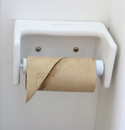 トイレットペーパーがなかったとき…
