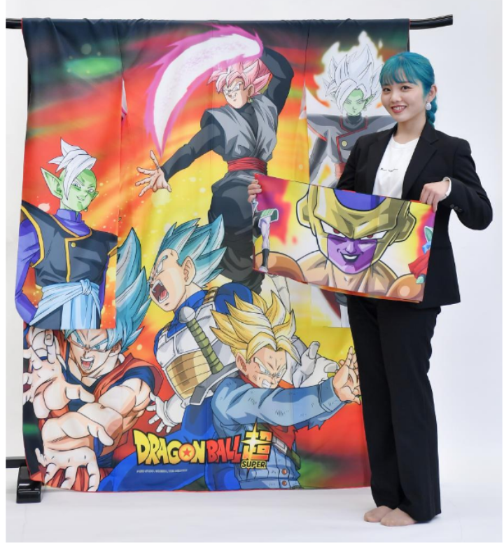 予約殺到!悟空、クリリンらが躍動するドラゴンボールの着物がすごい