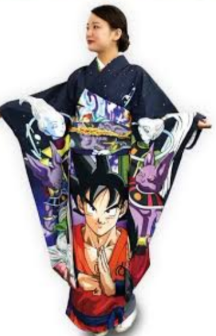 予約殺到!悟空、クリリンらが躍動するドラゴンボールの着物がすごい