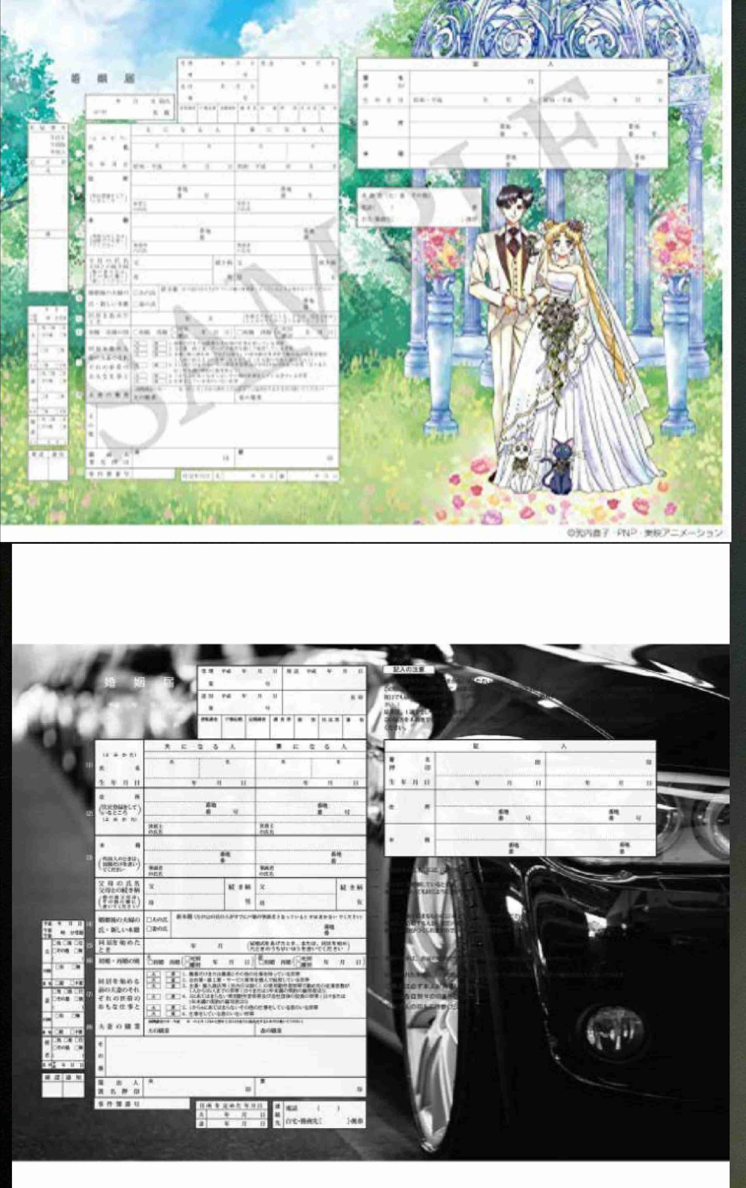 色んな婚姻届が見たい❤️👫❤️