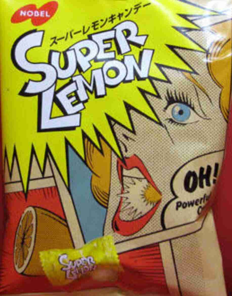 懐かしのパッケージを貼るトピ