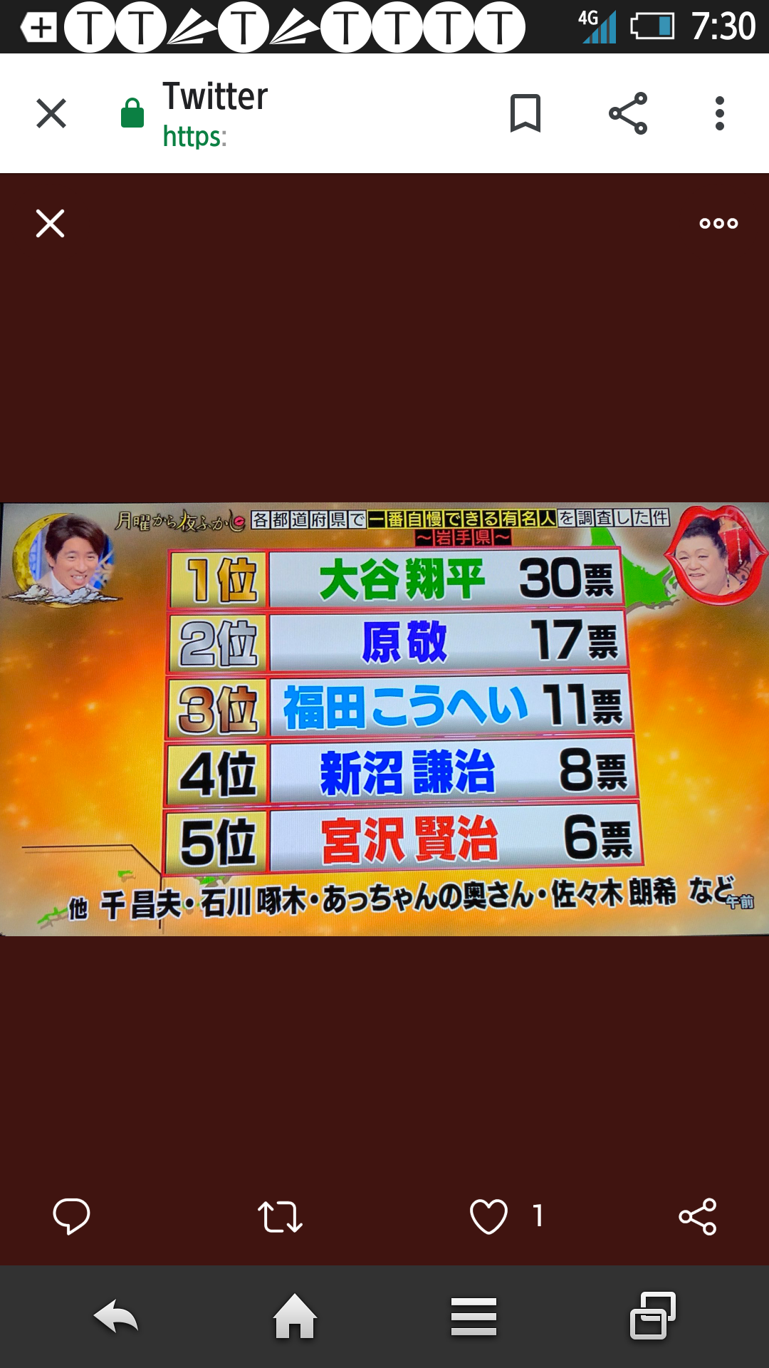 新沼謙治さん好きな人！