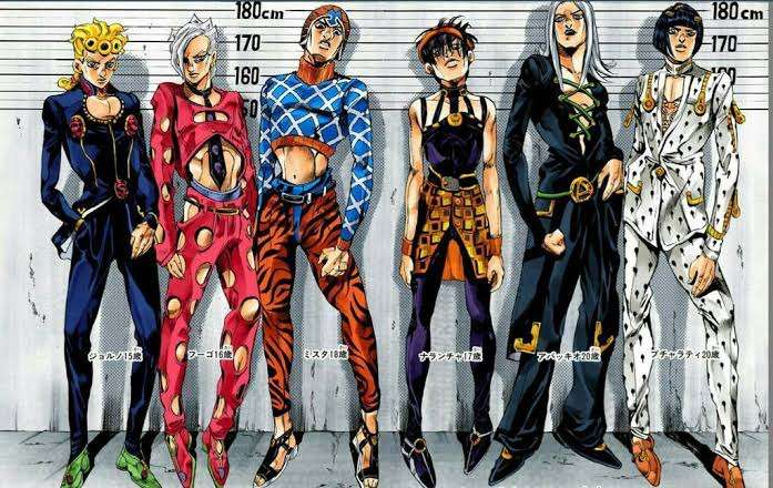 色んなジョジョのキャラクターが見たい！