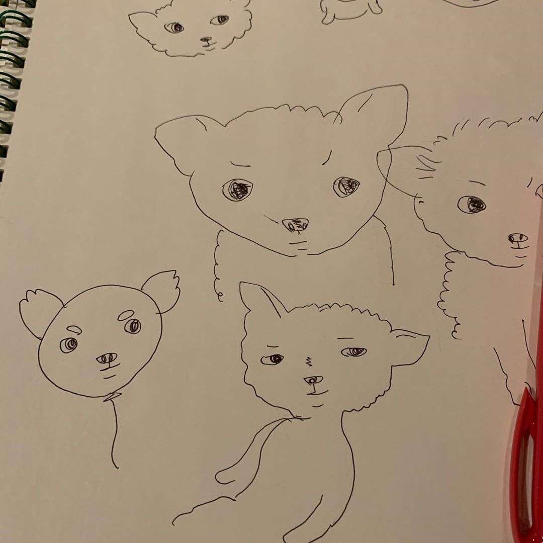 石田ゆり子、仔犬のイラスト披露で大反響「なんだこのクセになる絵は」
