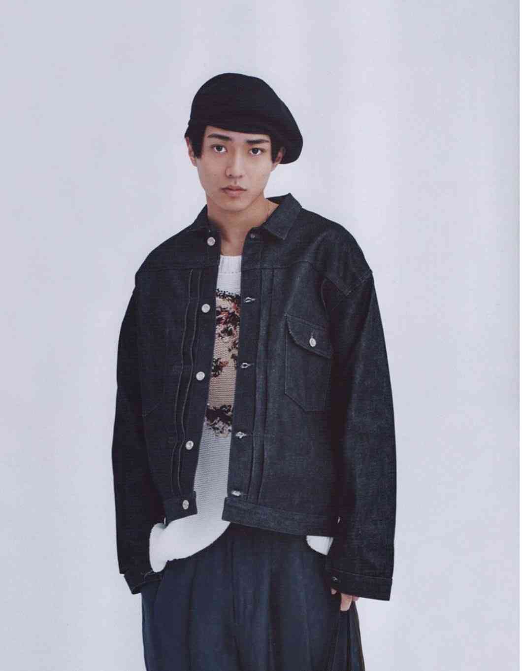 King & Prince永瀬廉『MEN'S NON-NO』初ソロ表紙 白アイテムを軽やかに着こなす