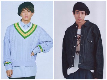 King & Prince永瀬廉『MEN'S NON-NO』初ソロ表紙 白アイテムを軽やかに着こなす