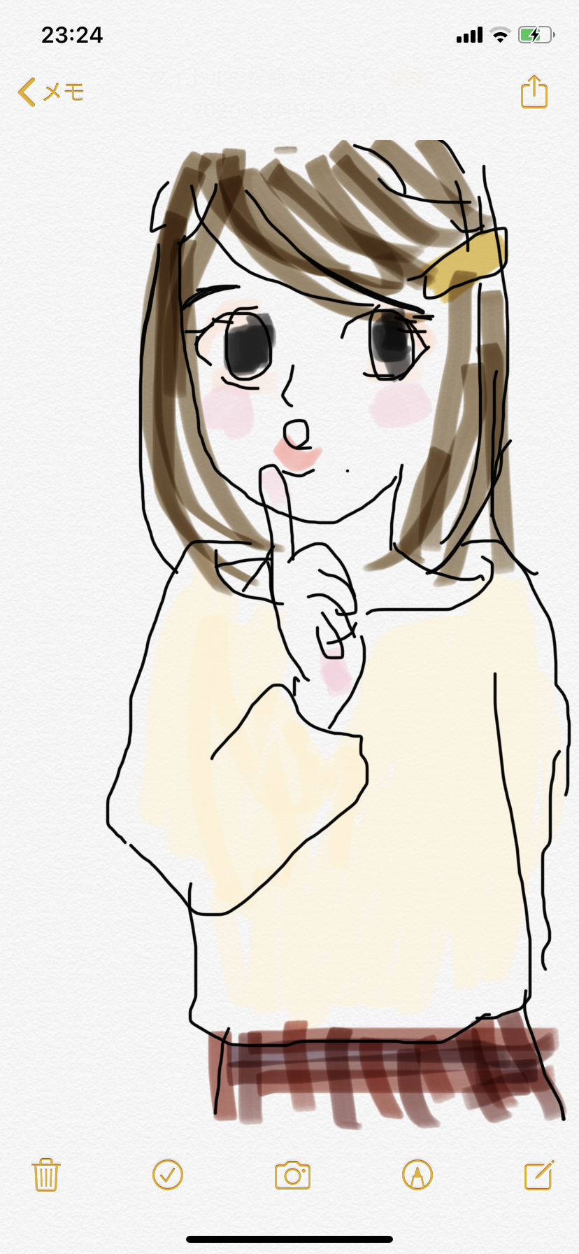 【エロ禁止】モテそうな女の子のイラストを描くトピ