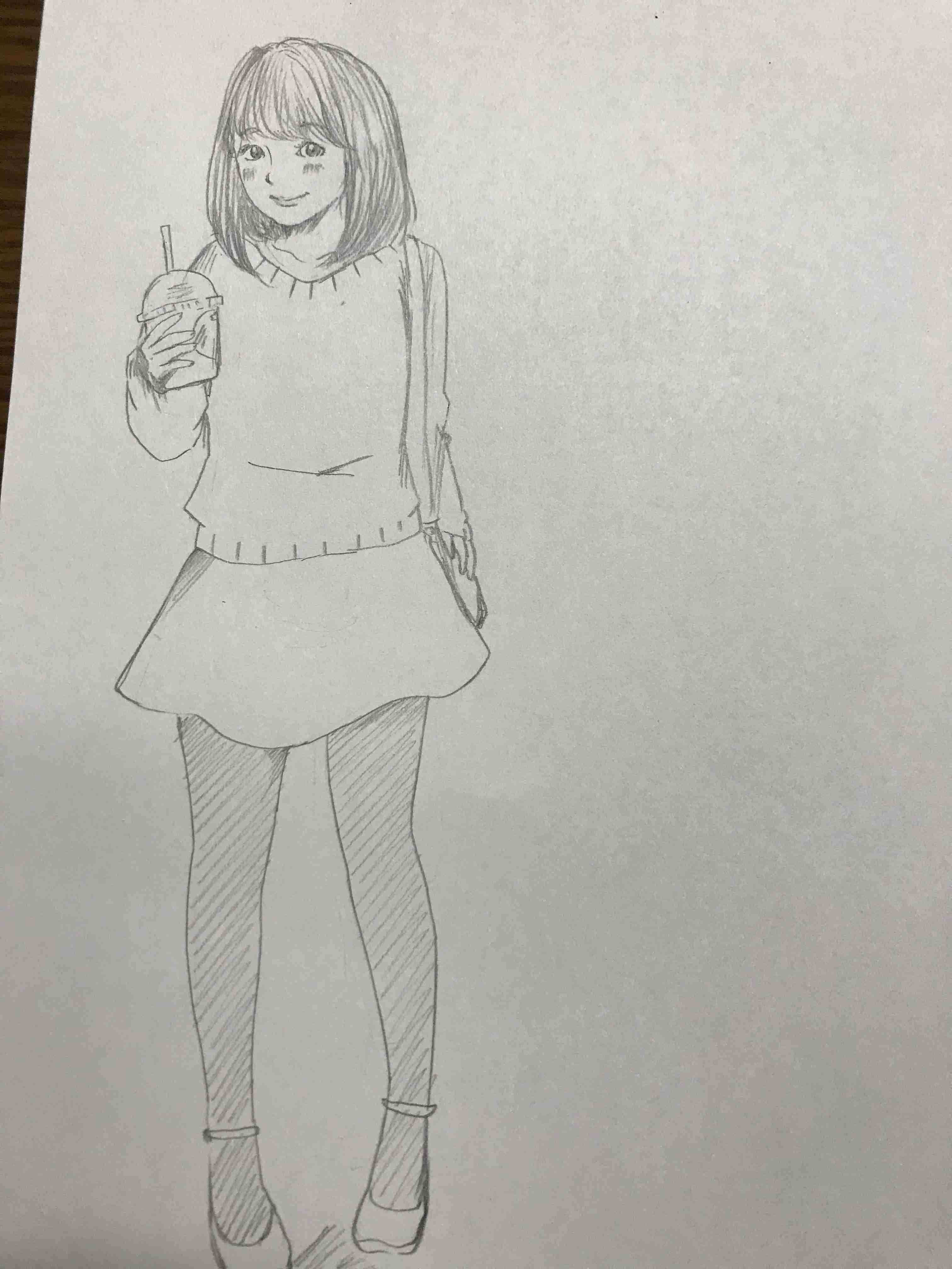 【エロ禁止】モテそうな女の子のイラストを描くトピ