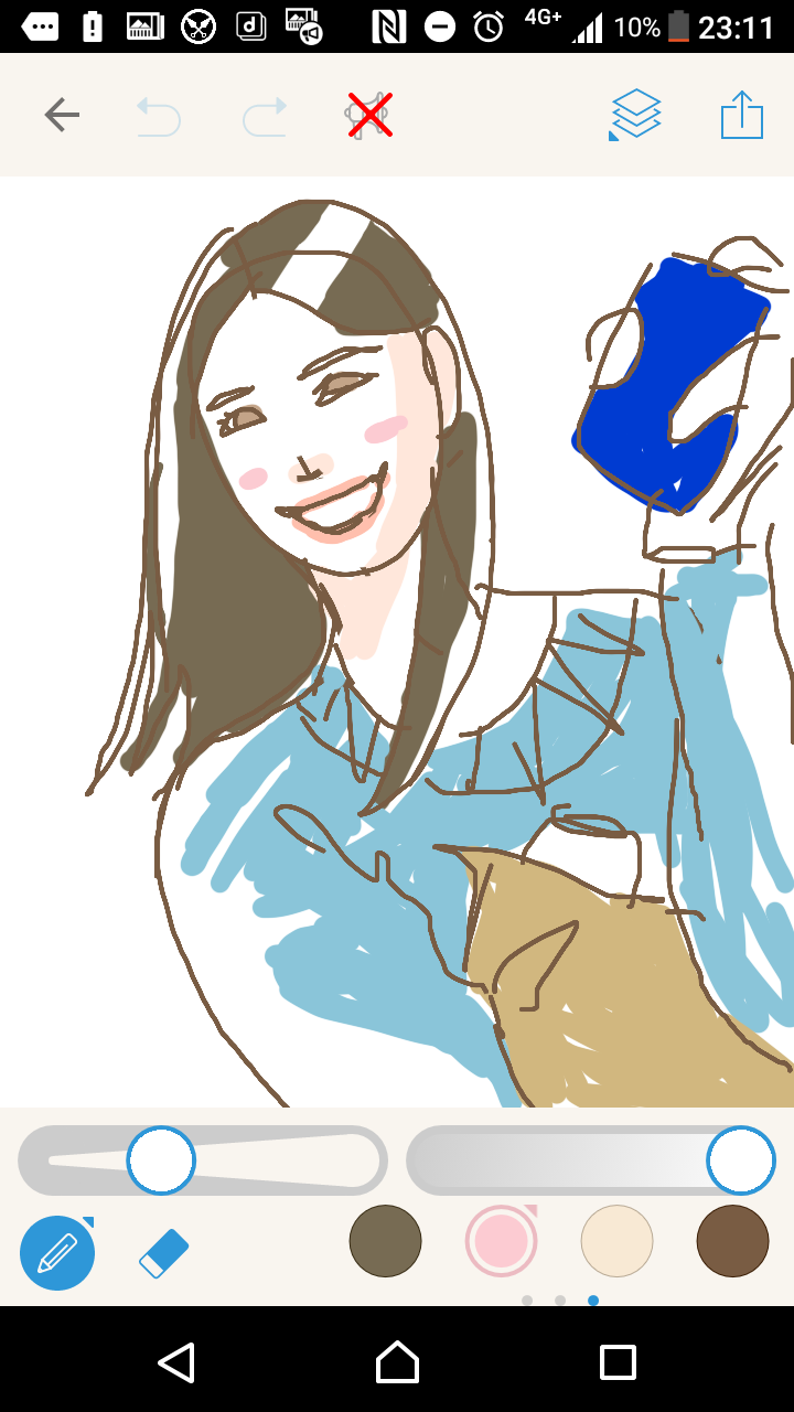 【エロ禁止】モテそうな女の子のイラストを描くトピ