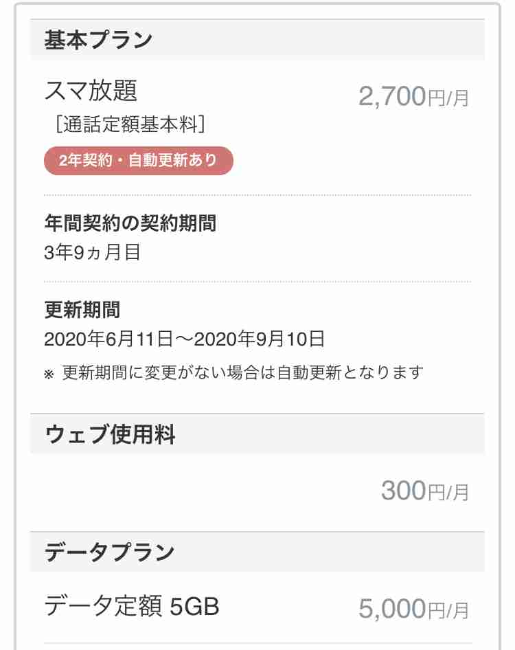 スマホ代　月おいくらですか？