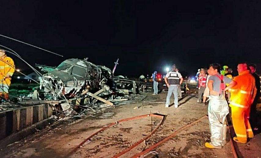 羽田に向かうチャーター機が炎上、8人全員死亡 フィリピンのニノイ・アキノ国際空港