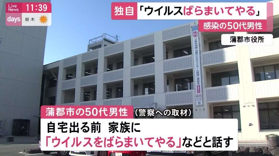 【コロナ】危機感ない人、周りにいますか?