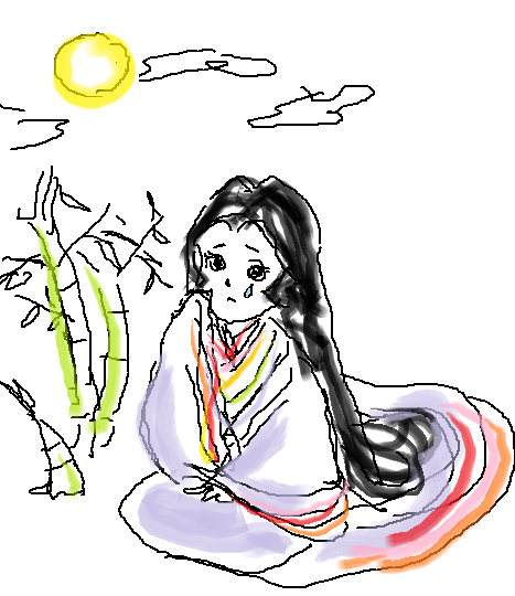 むかし話や童話などの絵を描こう