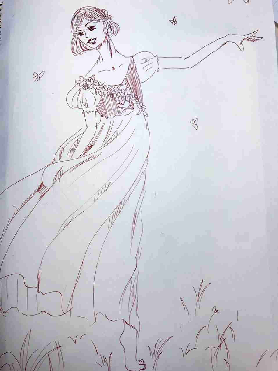 むかし話や童話などの絵を描こう