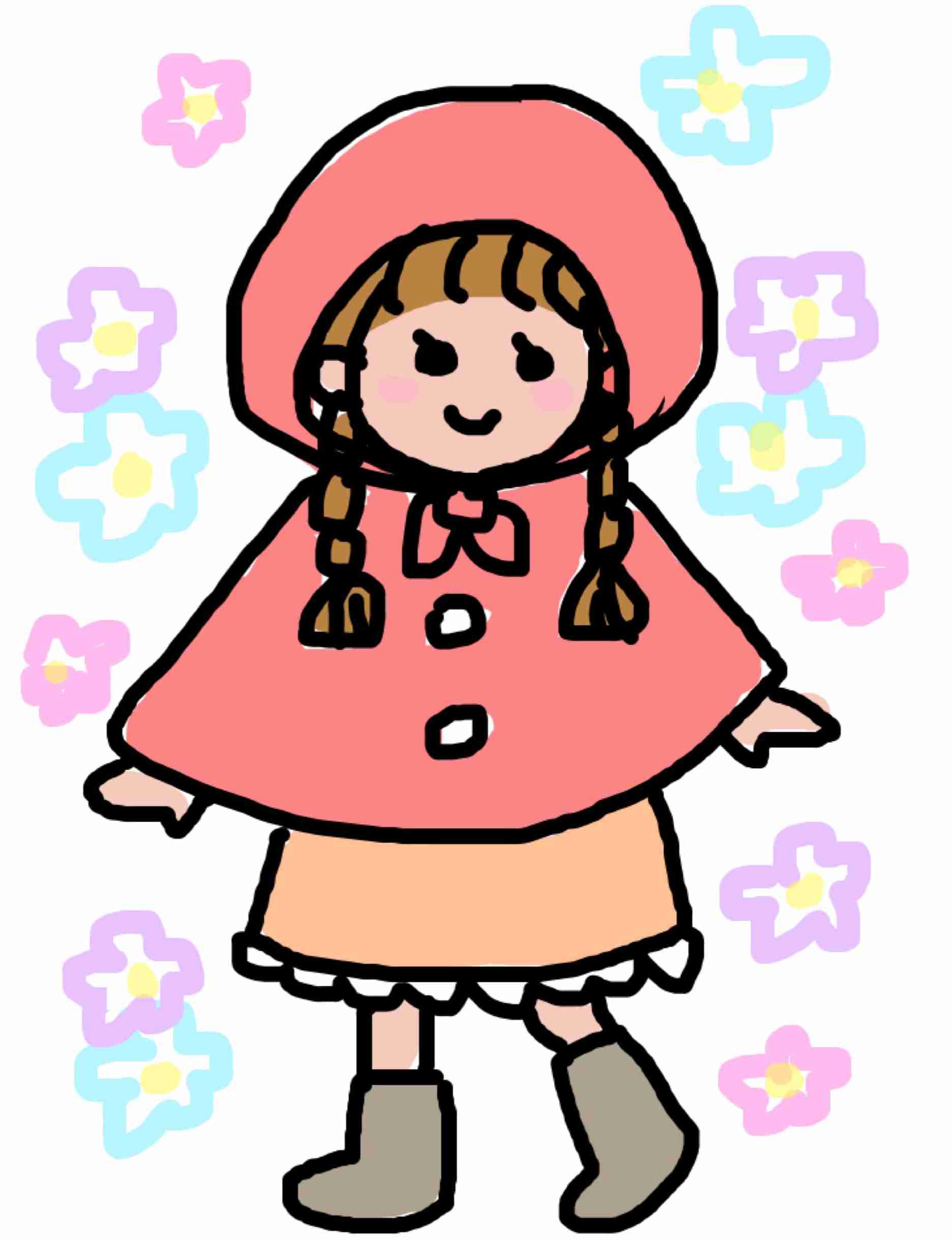 むかし話や童話などの絵を描こう