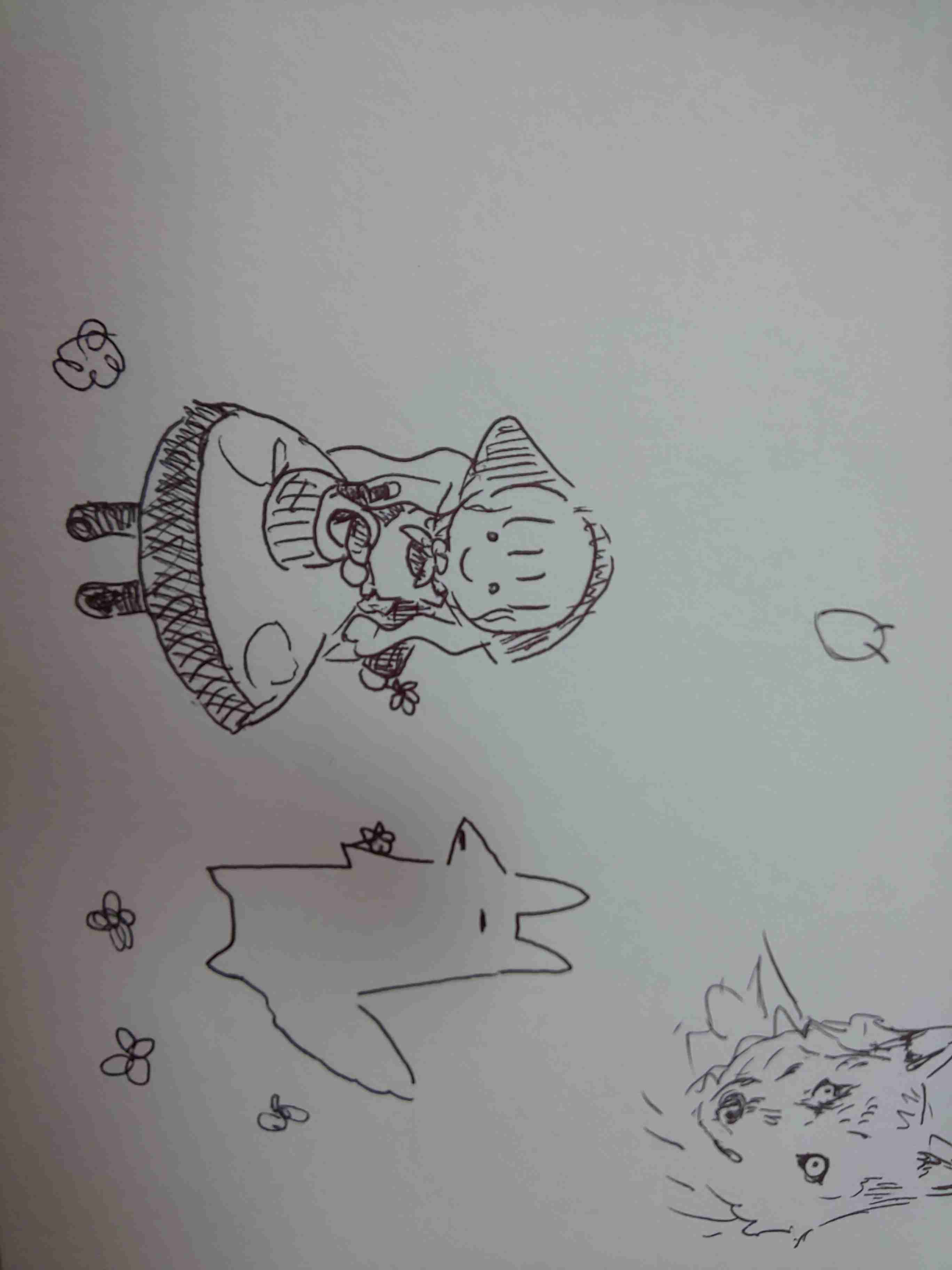 むかし話や童話などの絵を描こう