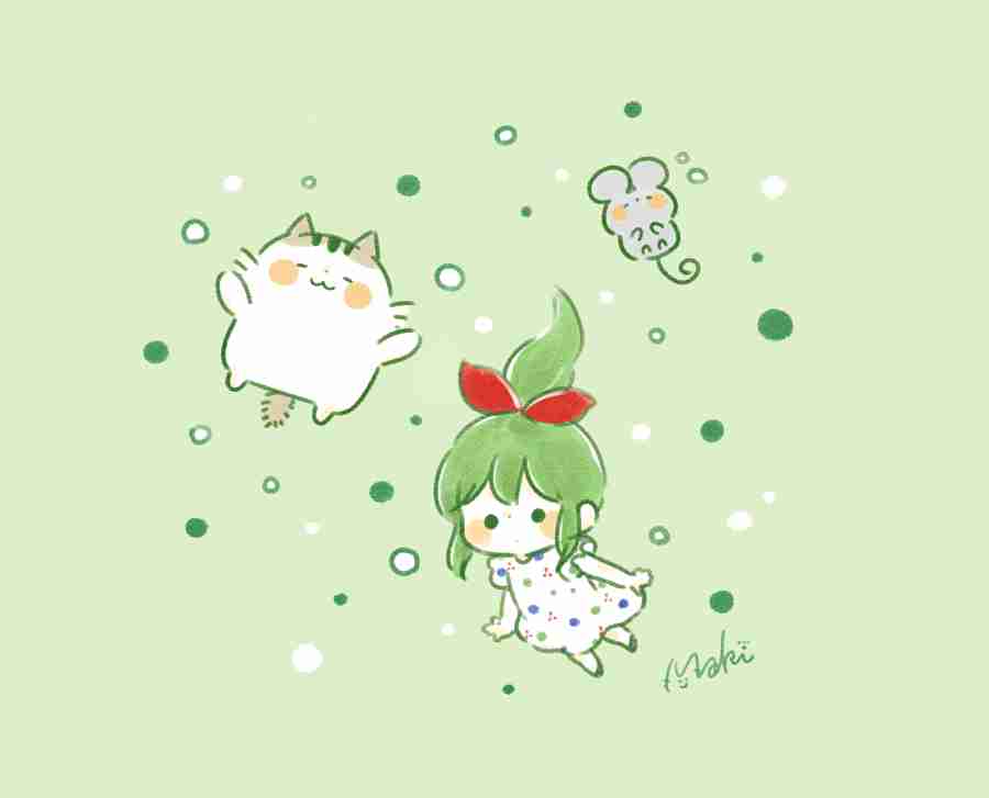 グリーンの画像で癒されるトピ