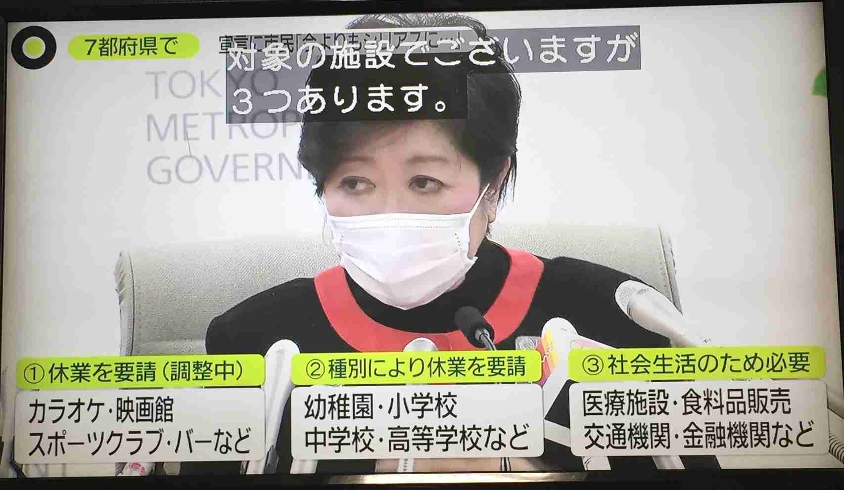 【実況】小池都知事記者会見【21:30〜】