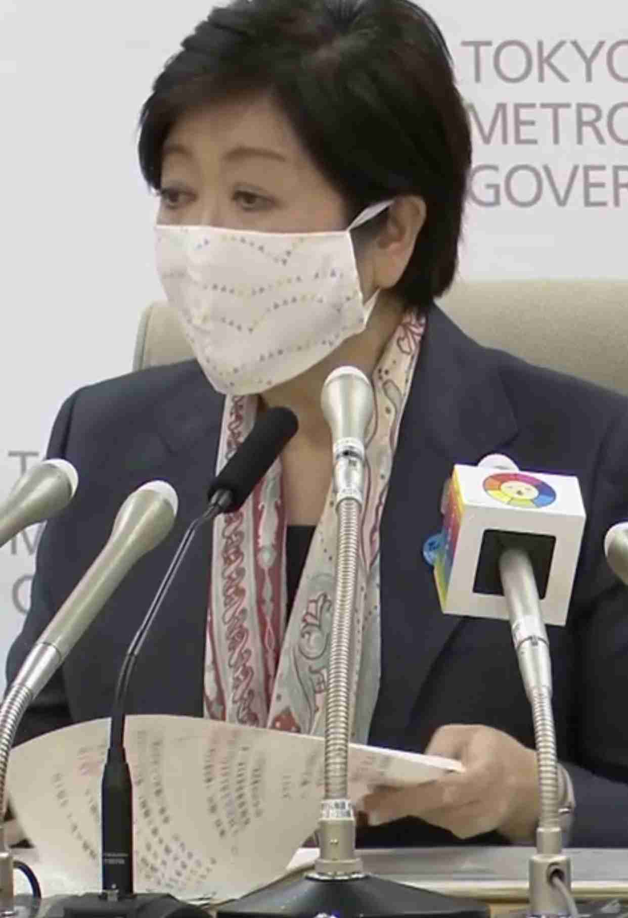 【実況】小池都知事記者会見【21:30〜】