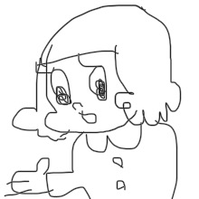 【お絵描き】昭和の漫画風に絵を描こうよ
