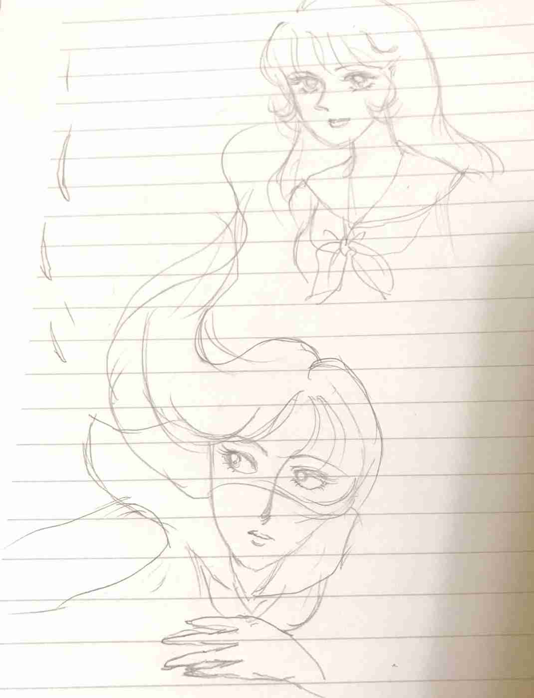【お絵描き】昭和の漫画風に絵を描こうよ