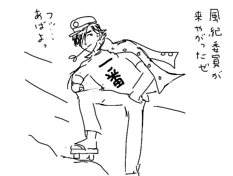 【お絵描き】昭和の漫画風に絵を描こうよ