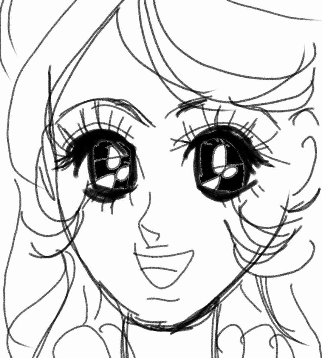【お絵描き】昭和の漫画風に絵を描こうよ