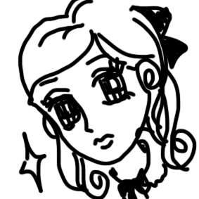 【お絵描き】昭和の漫画風に絵を描こうよ