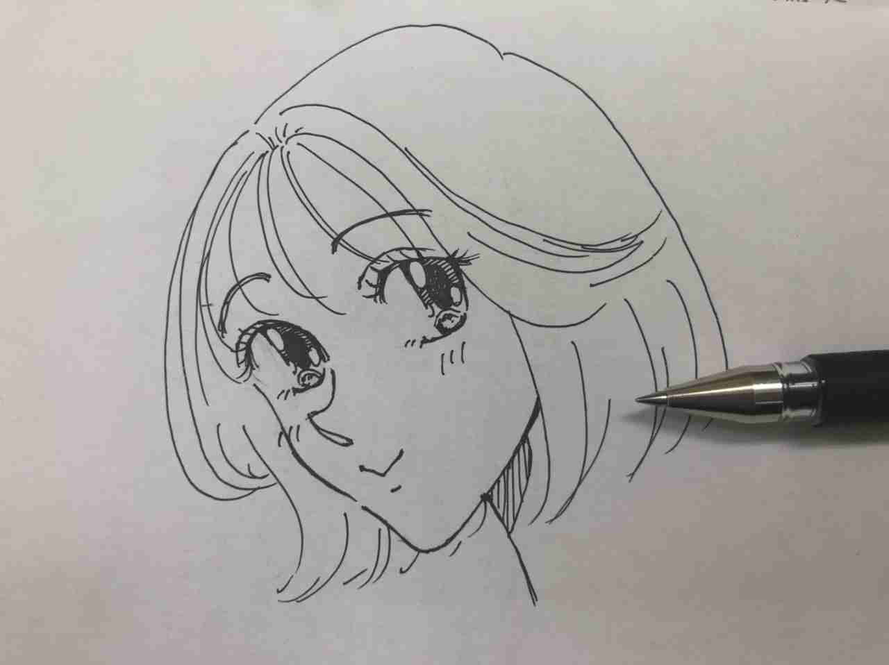 【お絵描き】昭和の漫画風に絵を描こうよ