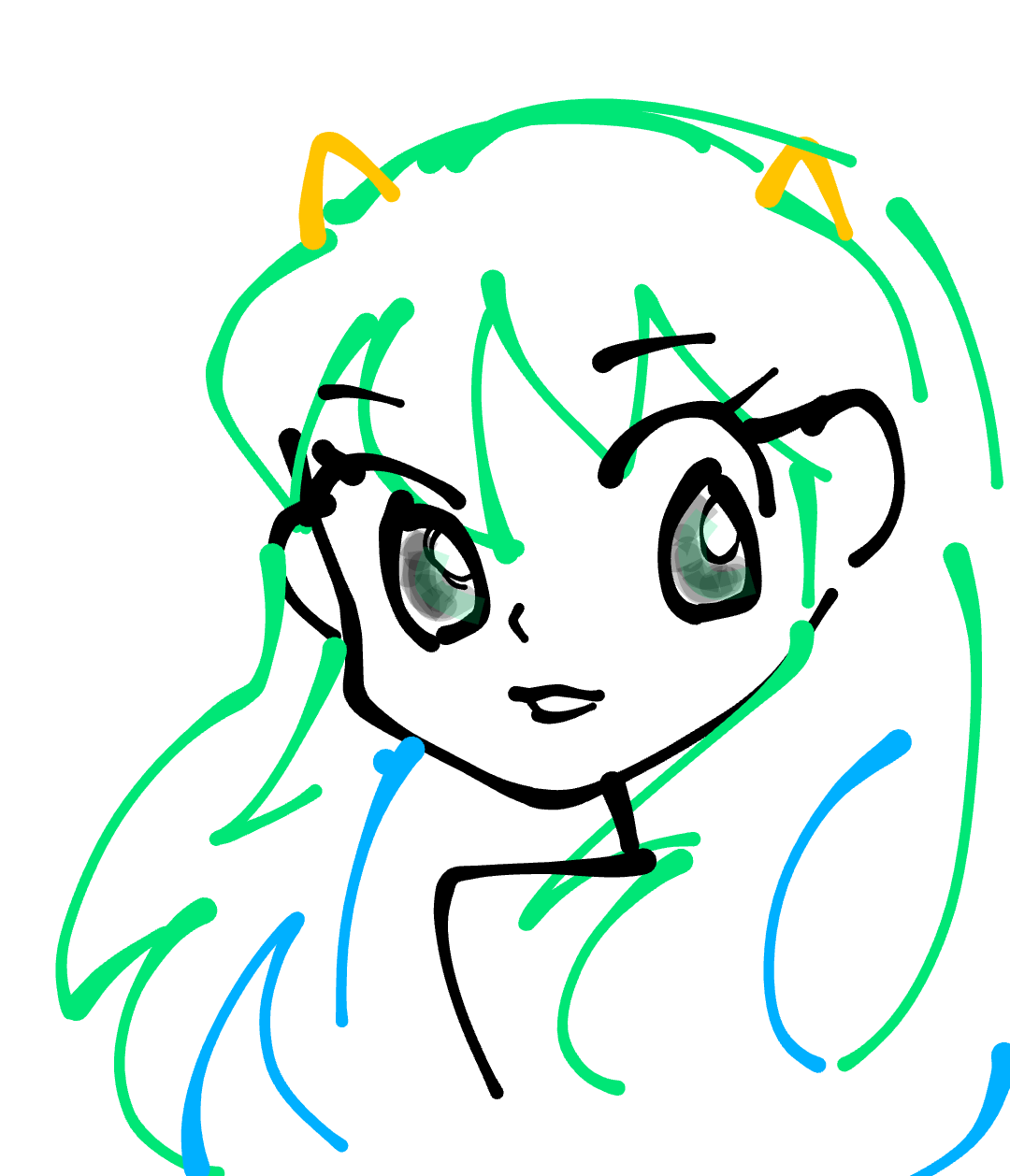 【お絵描き】昭和の漫画風に絵を描こうよ
