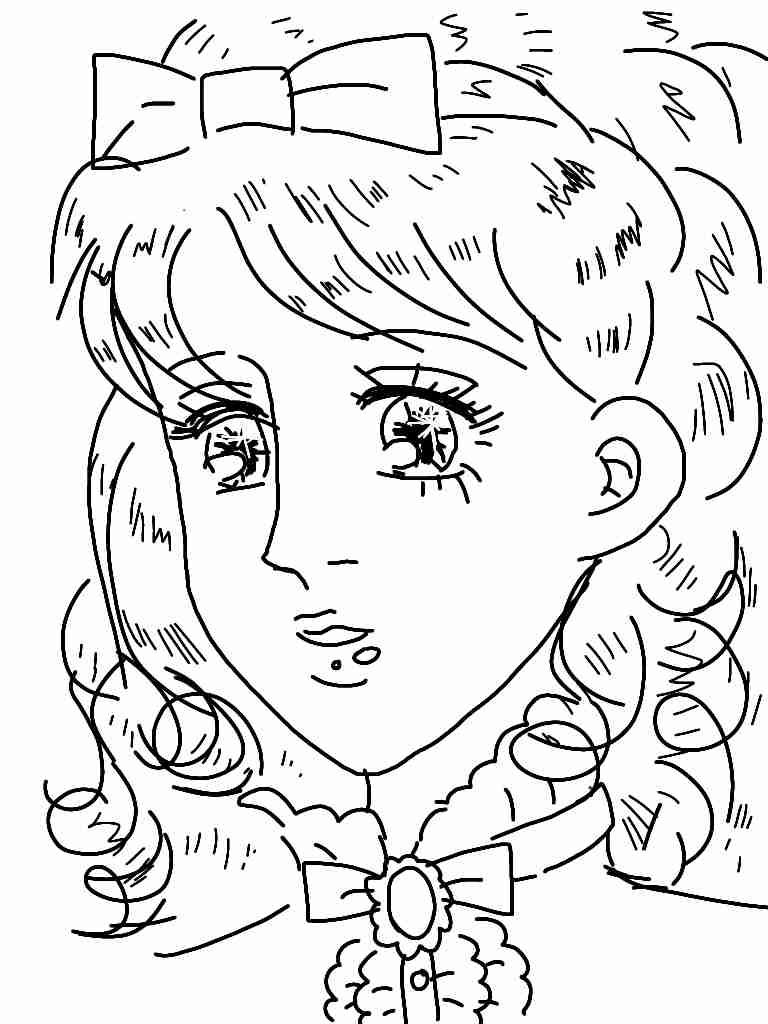 【お絵描き】昭和の漫画風に絵を描こうよ
