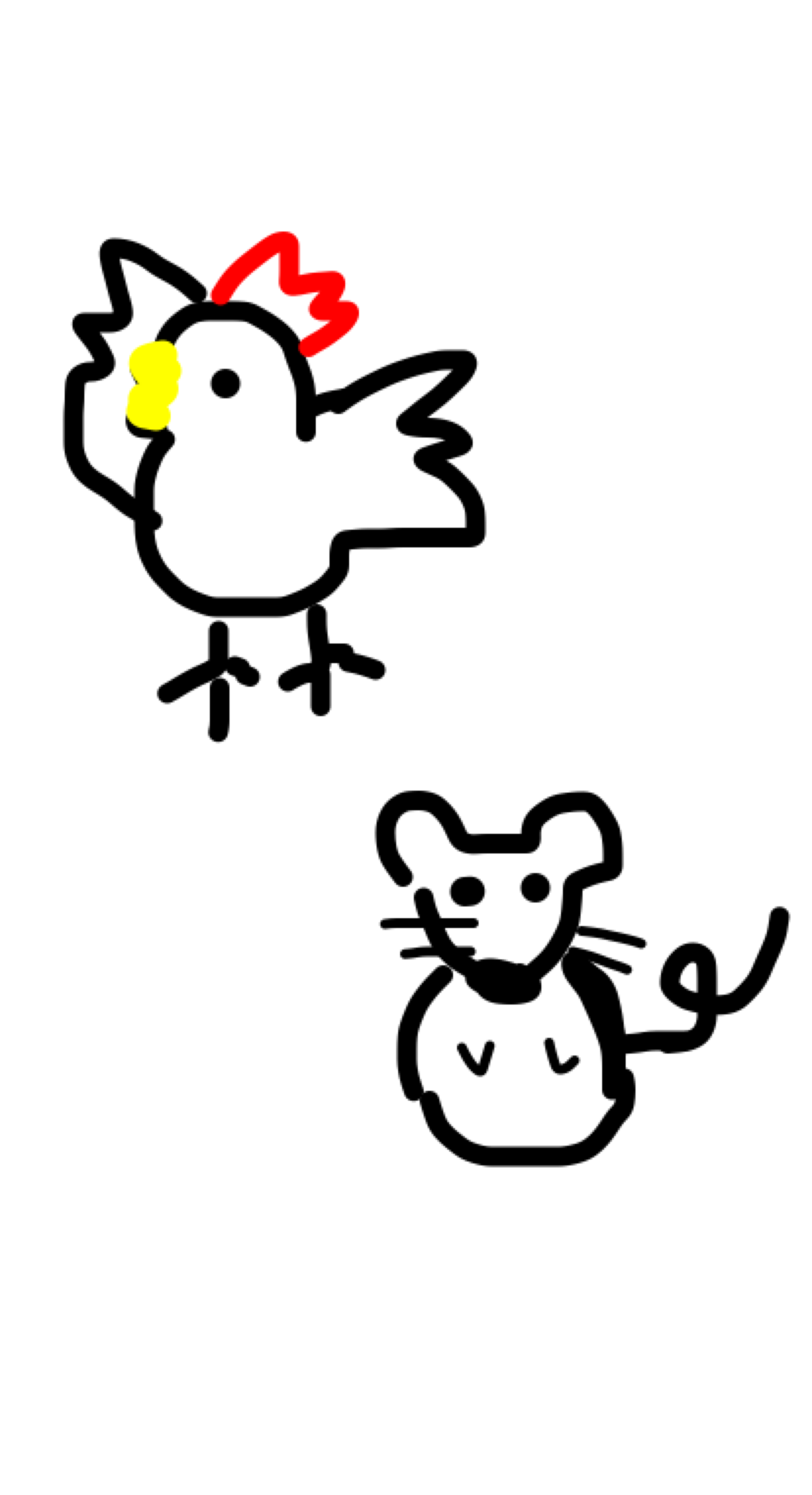 何も見ずに自分の干支を描いてみよう〜【お絵描き】