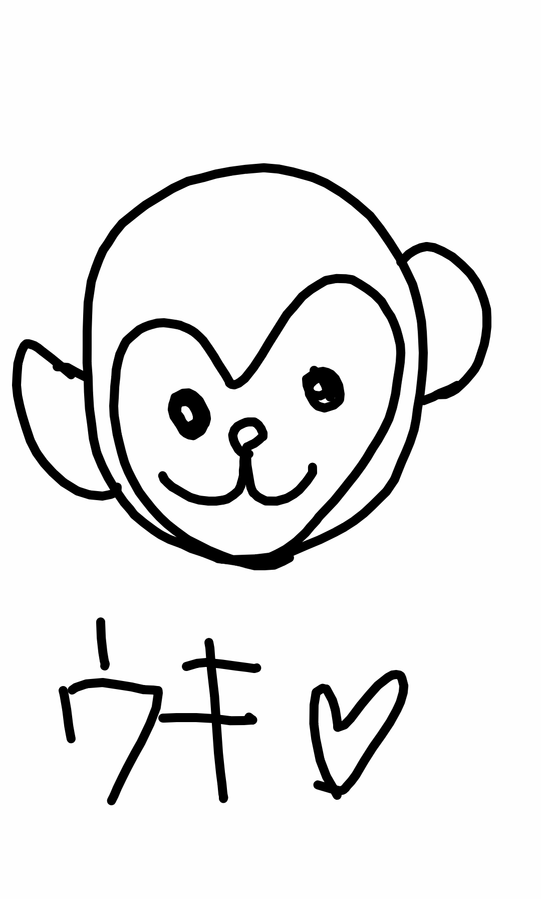 何も見ずに自分の干支を描いてみよう〜【お絵描き】