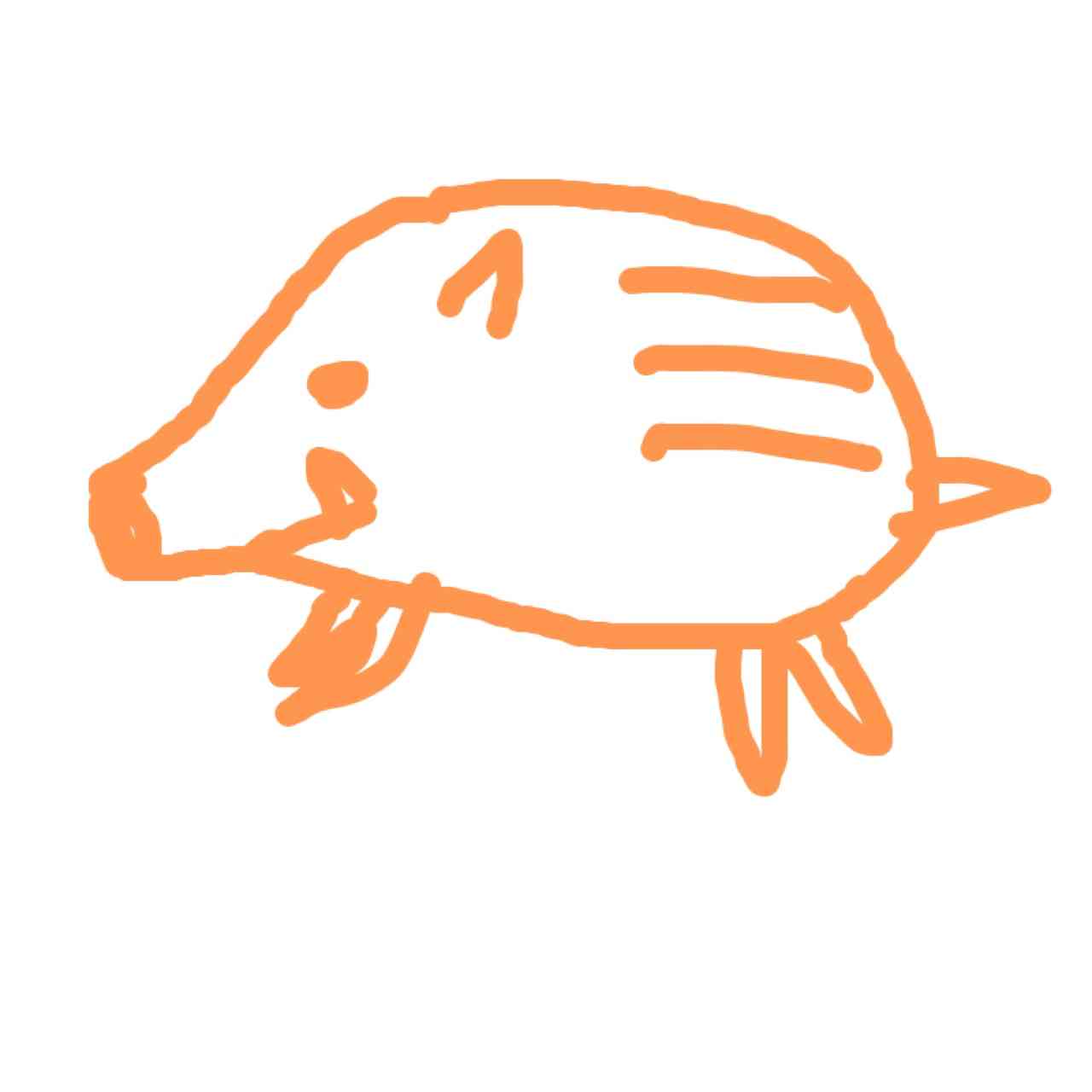 何も見ずに自分の干支を描いてみよう〜【お絵描き】