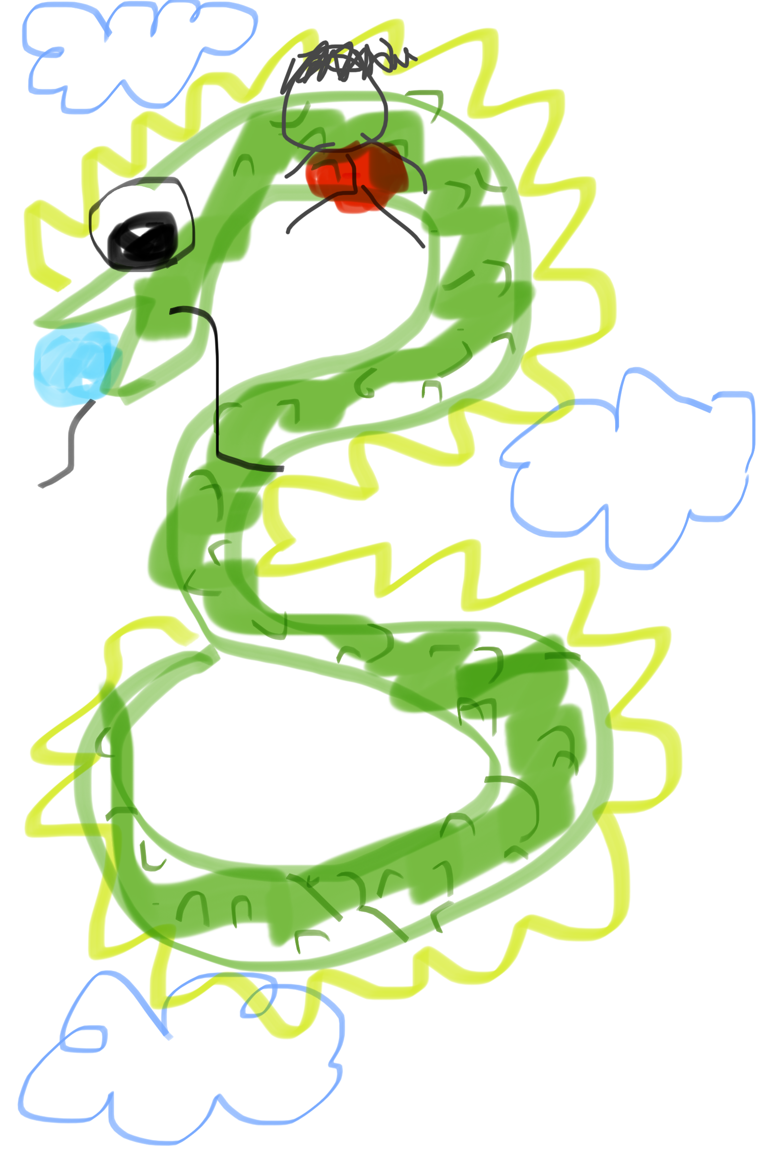 何も見ずに自分の干支を描いてみよう〜【お絵描き】