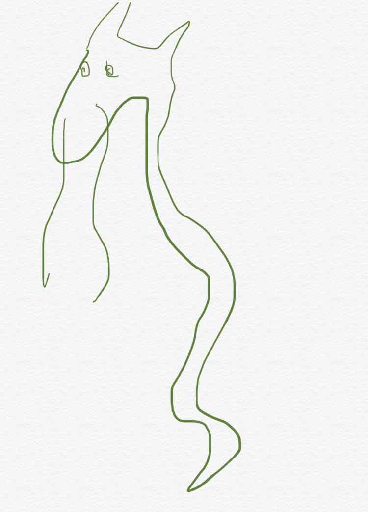 何も見ずに自分の干支を描いてみよう〜【お絵描き】