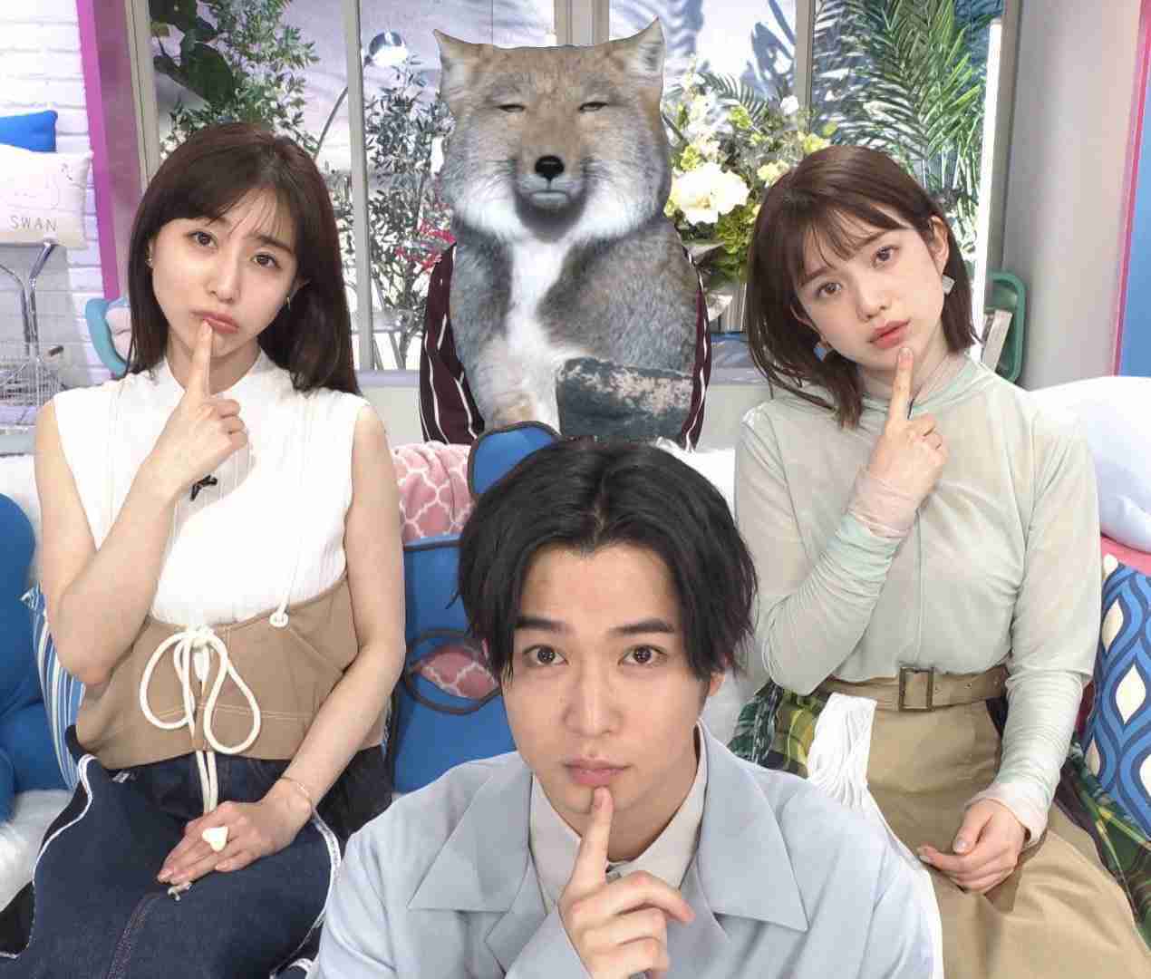 弘中綾香アナ“あざといポーズ”4ショットにネット反響「天使」「組み合わせが最高」