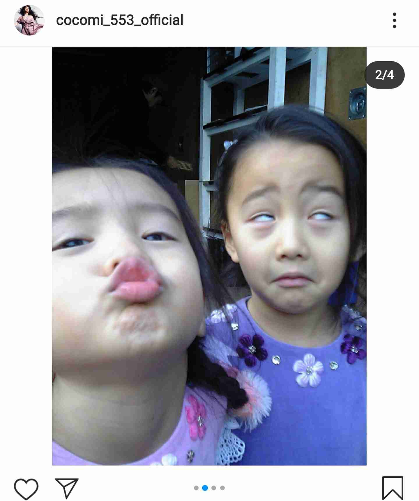 キムタク、工藤静香、Koki，がCocomiの19歳の誕生日祝いSNSでメッセージ