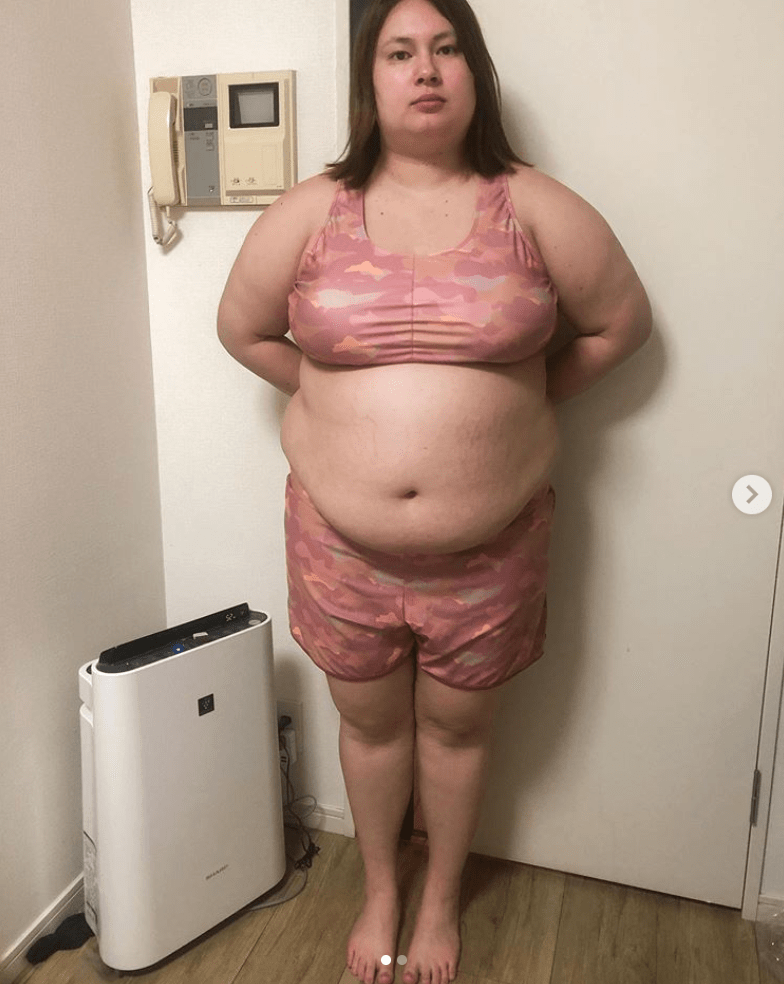 自分の体型を絵で伝えるトピ