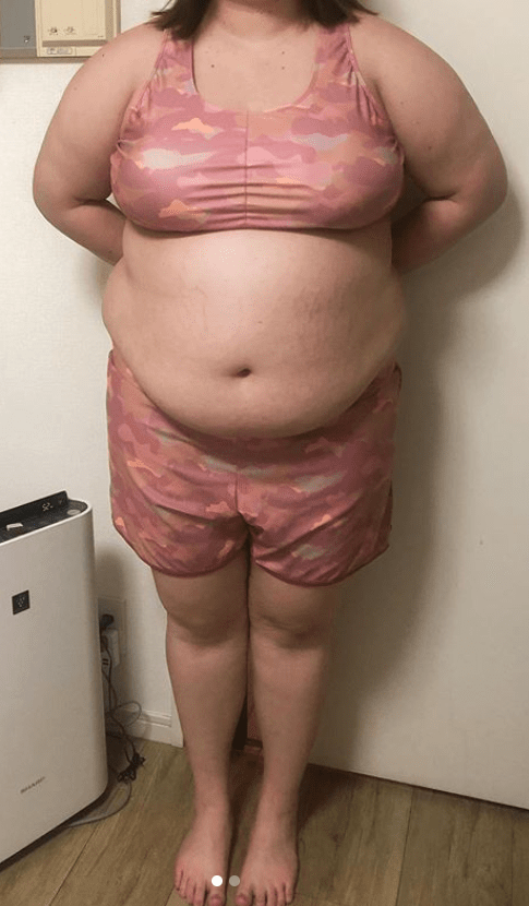 自分の体型を絵で伝えるトピ