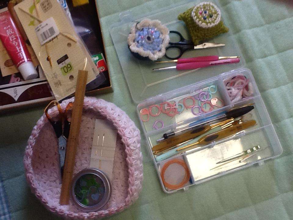 手芸(ハンドメイド)部の作業場や道具が見たい。